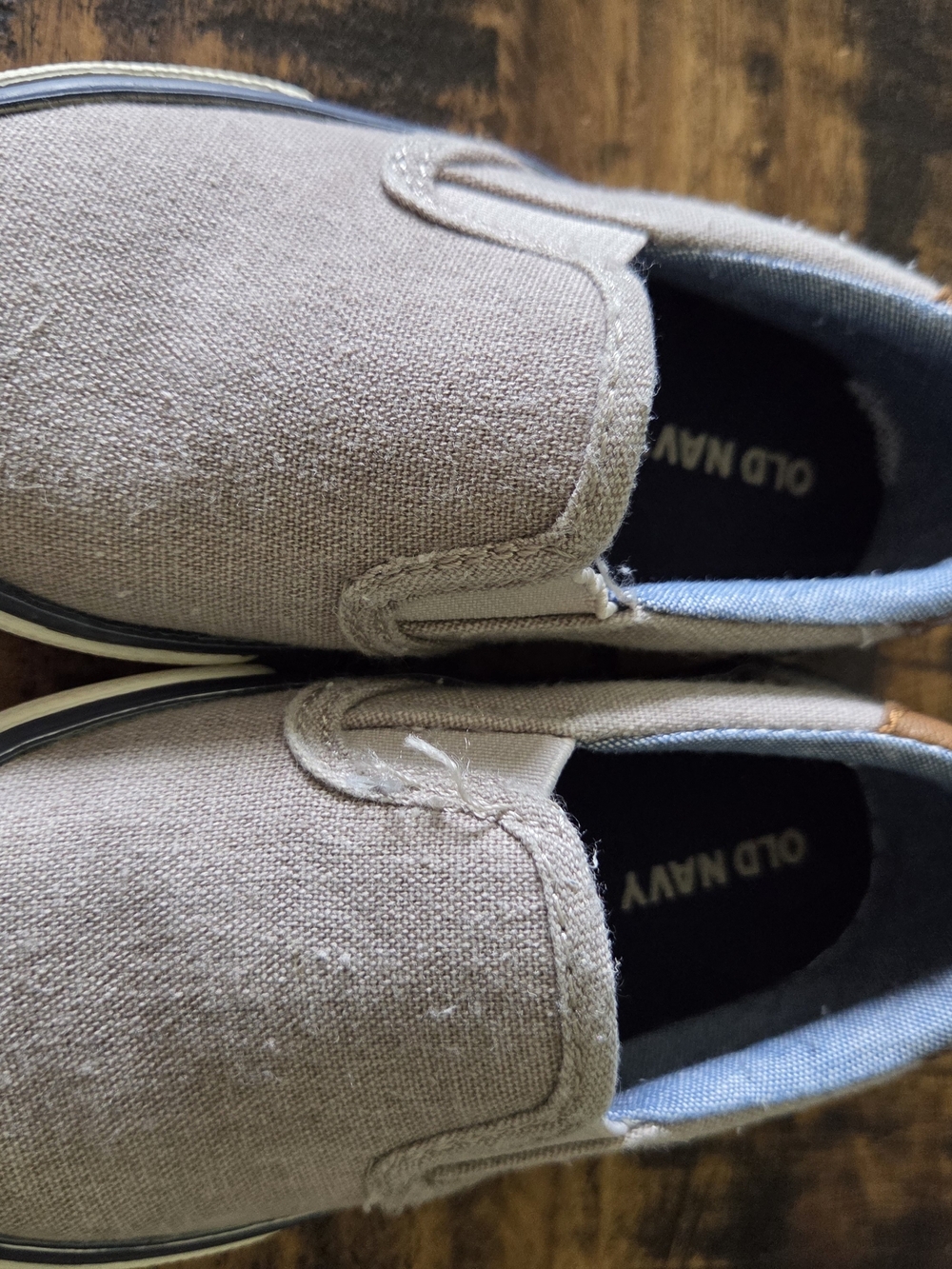 Old Navy Slip-On Canvas Sneakers - Light Taupe